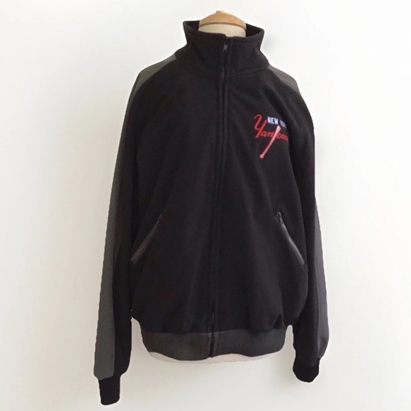 New York Yankees MLB Insiders Club Life Member Genuine Merchandise Black Jacket - Picture 1 of 14